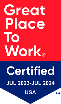 Great Place To Work - Certified - July 2023 - July 2024