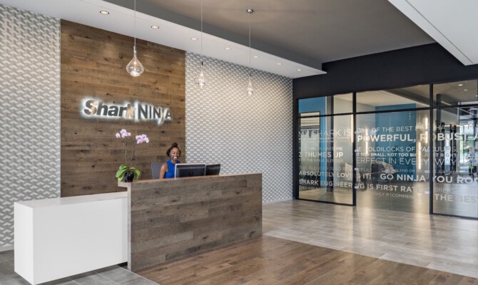 Shark Ninja Headquarters, Location: Needham MA, Architect: Sasaki