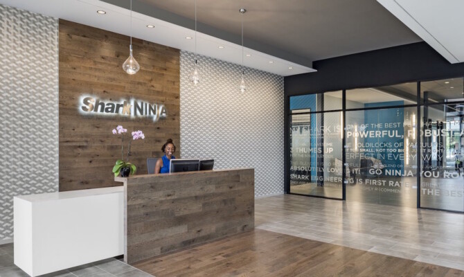 Shark Ninja Headquarters, Location: Needham MA, Architect: Sasaki