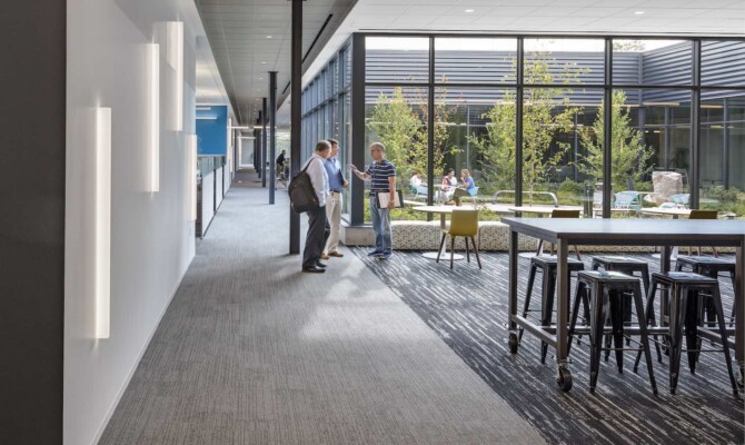 Shark Ninja Headquarters, Location: Needham MA, Architect: Sasaki