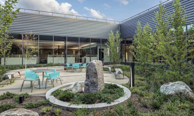 Shark Ninja Headquarters, Location: Needham MA, Architect: Sasaki