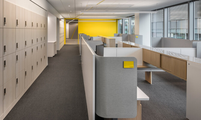 Akami yellow cubicles